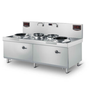 Induction Double-head And Double-tailed Small Frying Stove