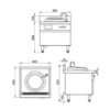 Induction Single Small Wok Range