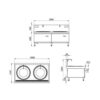 1 Induction Double Big Wok Range