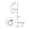 Induction Single Head Flat Head Oven