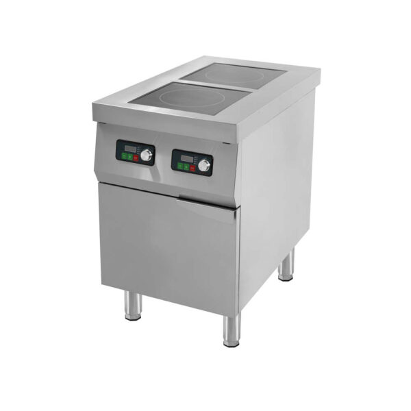 12.电磁两眼煲仔炉.1 Induction Cabinet Type Double-head Casserole Oven