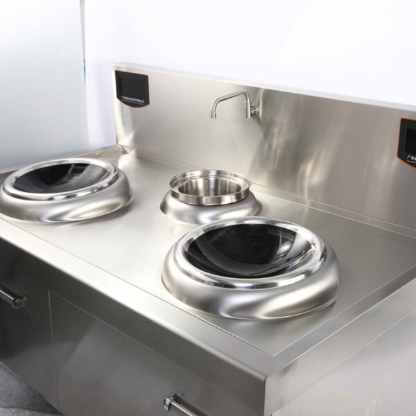 1S5A1200.1 Induction Double-head And Single-tailed Small Frying Stove