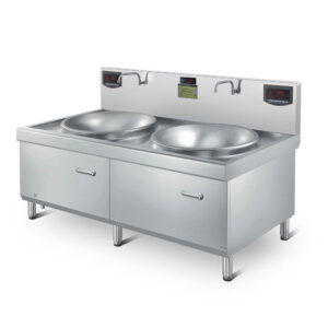Induction Double Big Wok Range