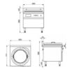 1 Induction Frying Stove