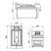 1 Electromagnetic/electric Single-head Fried Dumpling Stove