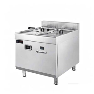 1 Electromagnetic/electric Double Cylinder Fryer
