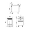 Electric Single Cylinder Single Sieve Fryer