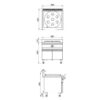 Electromagnetic Seven Star Steamed Bun  Furnace