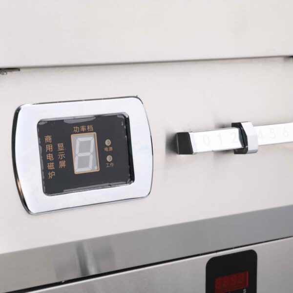 Electromagnetic/electric  Intelligent Lifting Three-hole Cooking  Furnace