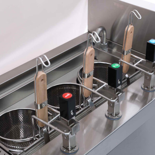 Electromagnetic/electric  Intelligent Lifting Three-hole Cooking  Furnace