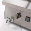Electromagnetic bench type double cylinder double screen fryer