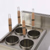 Electromagnetic table four eyes noodle cooker