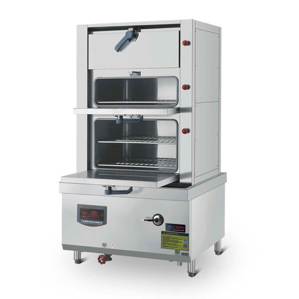 20电磁三门海鲜蒸柜.1 Electromagnetic/electric Three-door Seafood Steamer