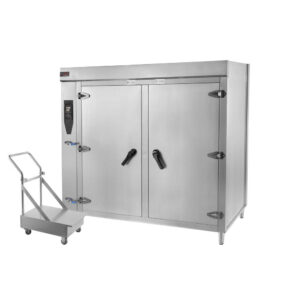 推车式高温变频热循环蒸饭柜.1 High-Temperature Inverter Hot Air Circulation Rice Steamer (With Trolley)