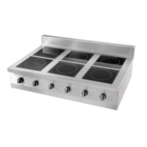 Electromagnetic  Bench Type Six-eye Clay Pot Stove
