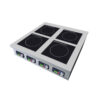 Electromagnetic Bench Type Four-eye Clay Pot Stove
